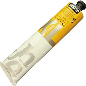 Tinta a Óleo Pébéo XL Studio 03 Amarelo Cádmio Queimado 200ml