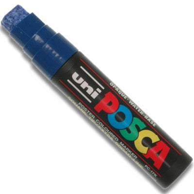 Caneta Posca Uni Ball Extra Larga PC-17K Azul Escuro