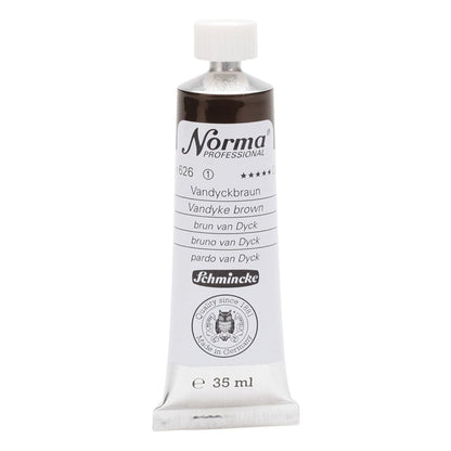 Tinta Óleo Schmincke Norma 35ml S1 626 Vandyke Brown