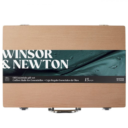 Estojo Tinta Óleo Winton Winsor & Newton Caixa Madeira