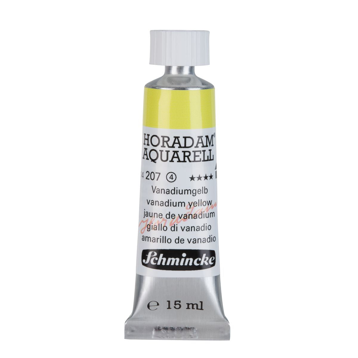 Aquarela Profissional Schmincke Horadam 15ml S4 207 Vanadium Yellow