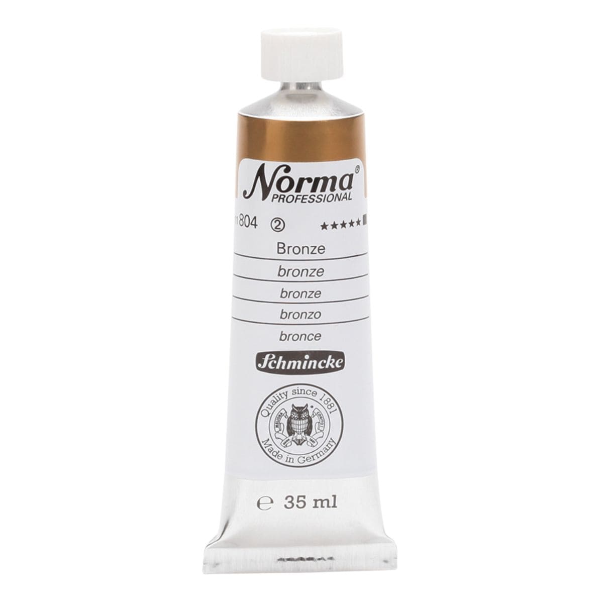 Tinta Óleo Schmincke Norma 35ml S2 804 Bronze