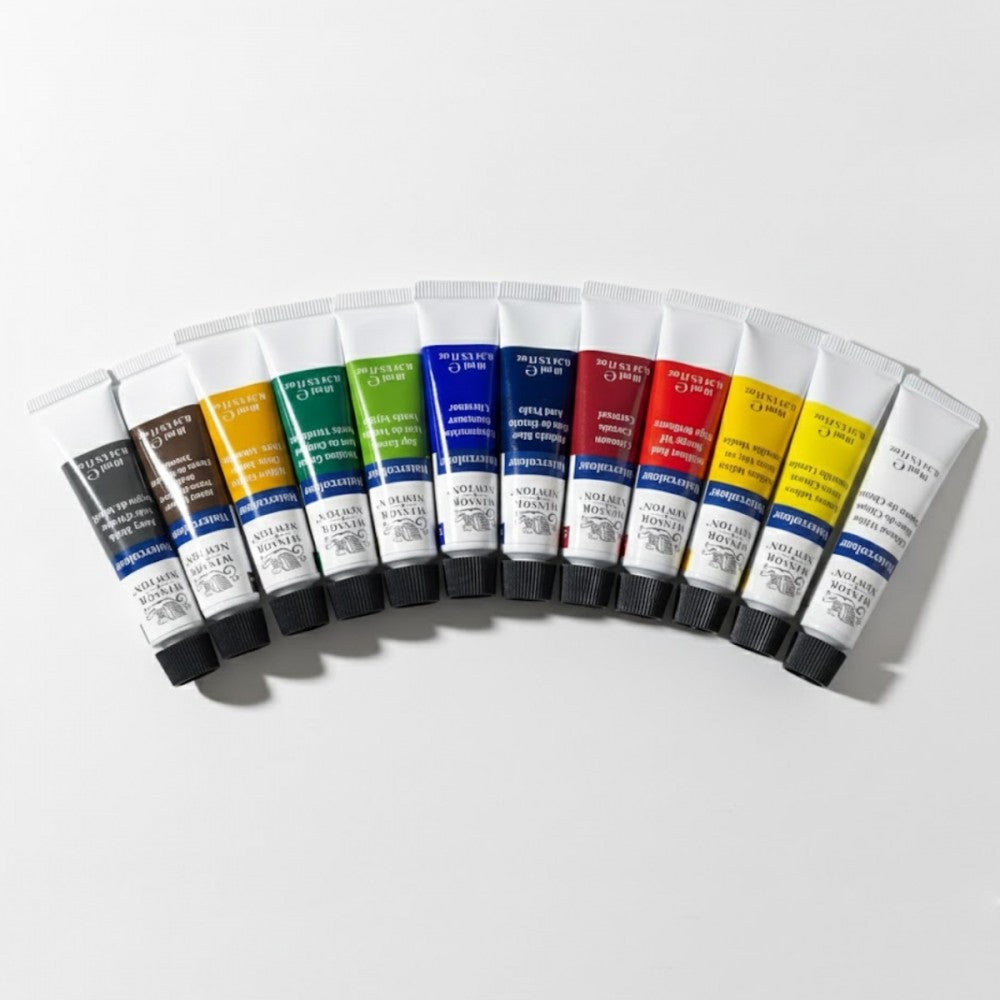 Estojo Tinta Aquarela Winsor & Newton Discover 10ml 18 Cores