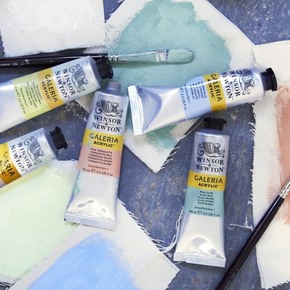 Estojo Tinta Galeria Winsor & Newton 60ml 05 Tons Pastéis