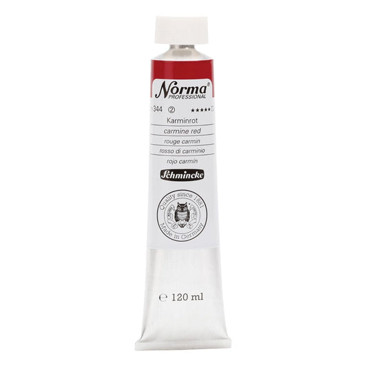 Tinta Óleo Schmincke Norma 120ml S2 344 Carmine Red