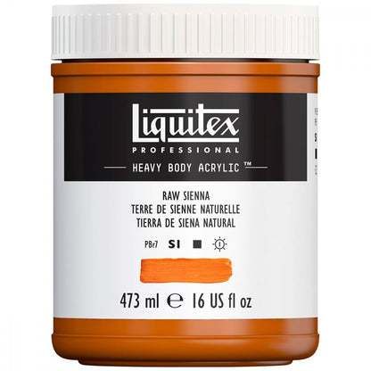 Tinta Acrílica Liquitex Heavy Body 330 Raw Sienna 473ml