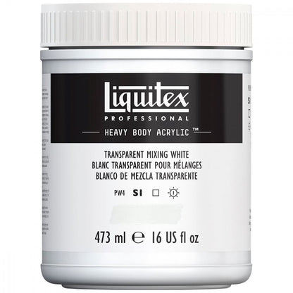 Tinta Acrílica Liquitex Heavy Body 280 Transparente Mix White 473m