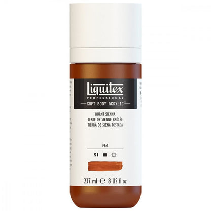 Tinta Acrílica Liquitex Soft Body 237ml S1 127 Burnt Sienna