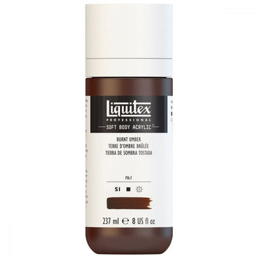 Tinta Acrílica Liquitex Soft Body 237ml S1 128 Burnt Umber