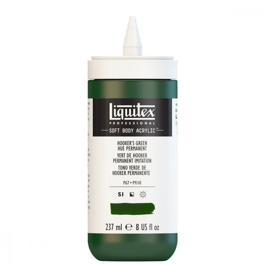 Tinta Acrílica Liquitex Soft Body 237ml S1 224 Hookers Green Hue Permanent