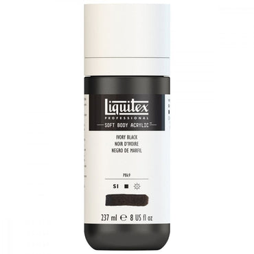 Tinta Acrílica Liquitex Soft Body 237ml S1 244 Ivory Black