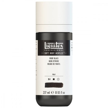 Tinta Acrílica Liquitex Soft Body 237ml S1 244 Ivory Black