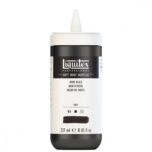 Tinta Acrílica Liquitex Soft Body 237ml S1 244 Ivory Black