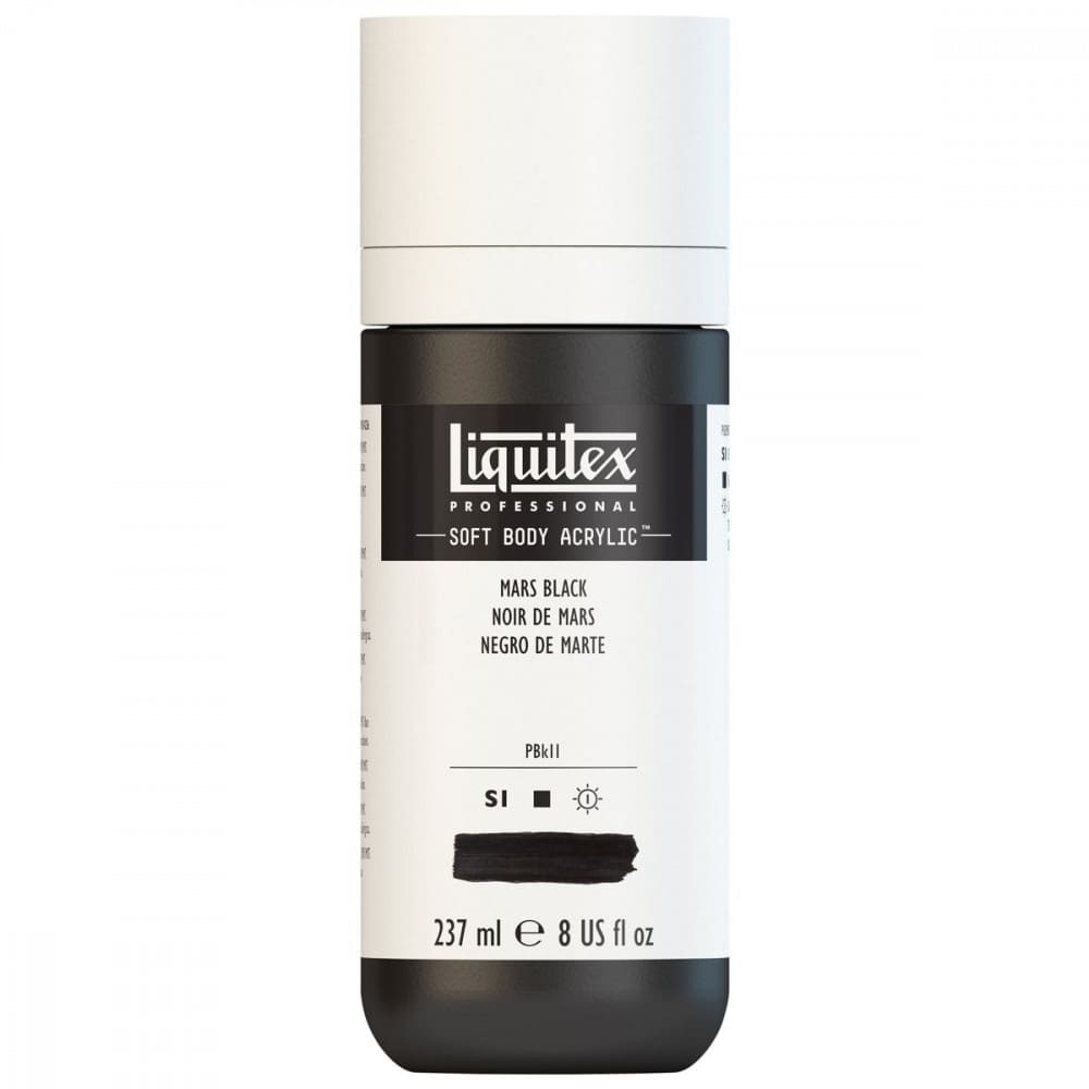 Tinta Acrílica Liquitex Soft Body 237ml S1 276 Mars Black