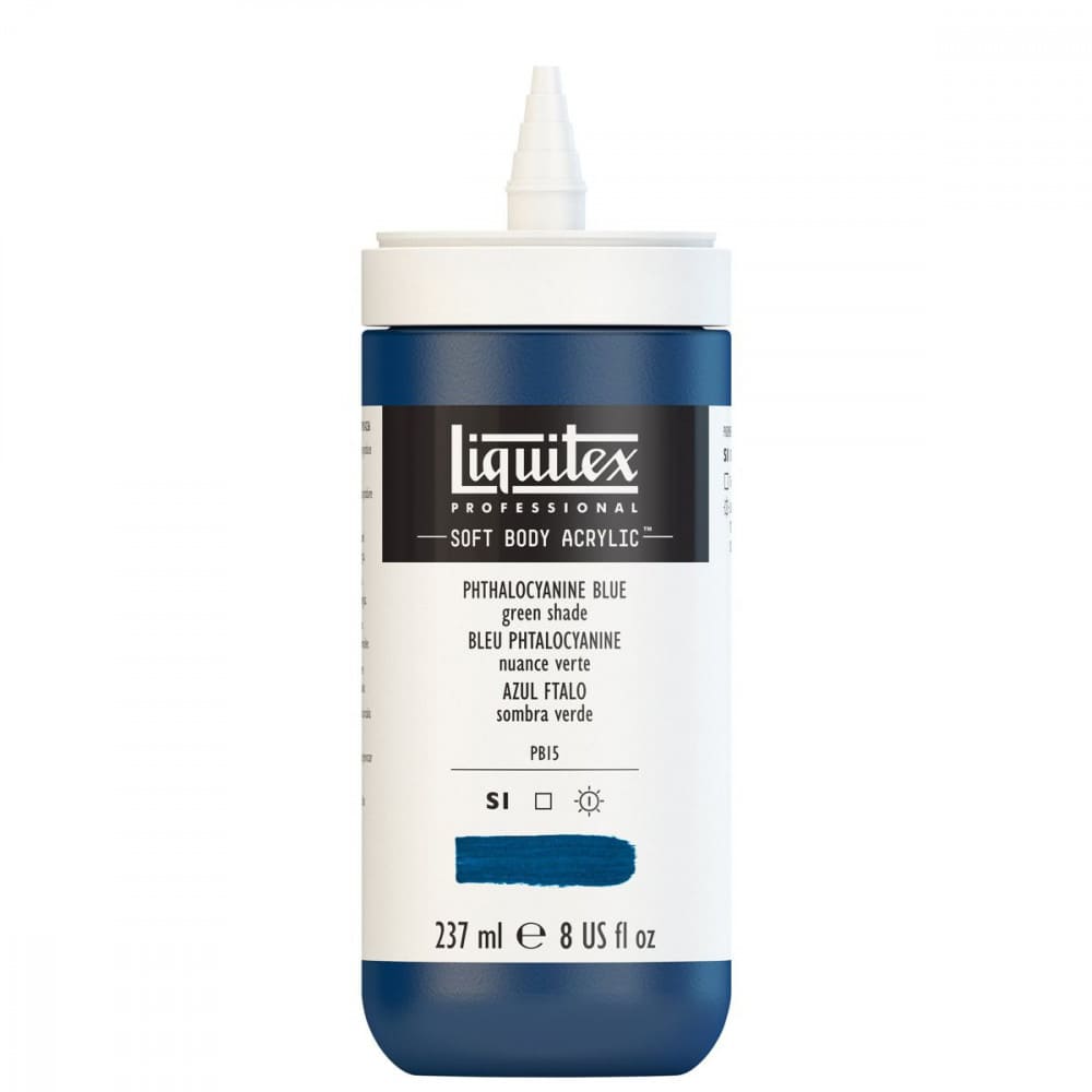 Tinta Acrílica Liquitex Soft Body 237ml S1 316 Phthalo Blue Green Shade