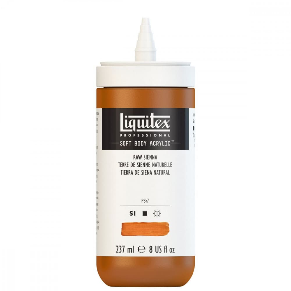 Tinta Acrílica Liquitex Soft Body 237ml S1 330 Raw Sienna 
