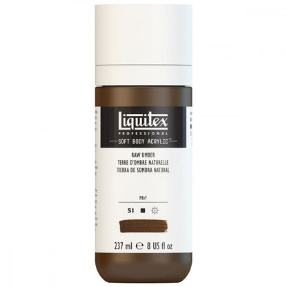 Tinta Acrílica Liquitex Soft Body 237ml S1 331 Raw Umber