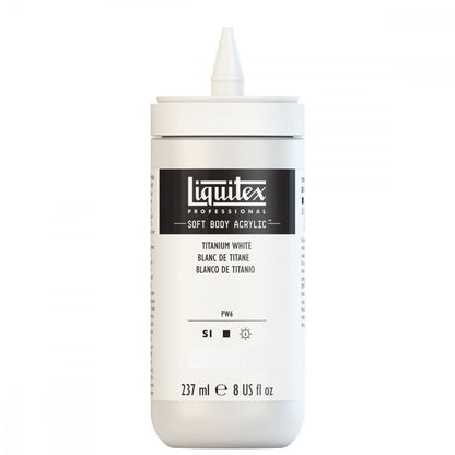 Tinta Acrílica Liquitex Soft Body 237ml S1 432 Titanium White