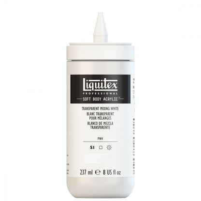 Tinta Acrílica Liquitex Soft Body 237ml S1 300 Transparent Mixing White