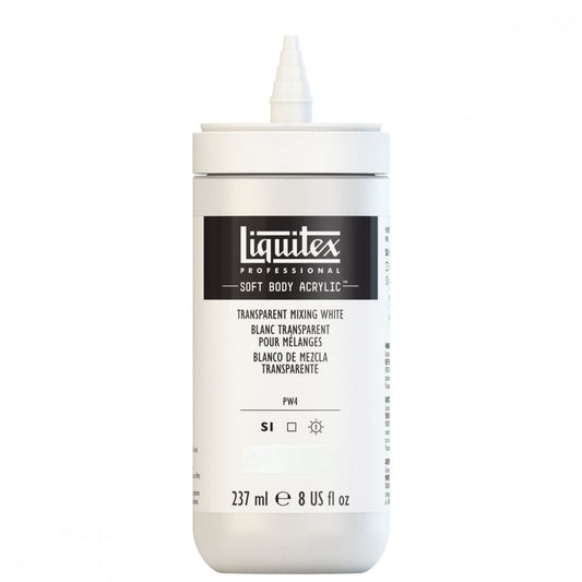Tinta Acrílica Liquitex Soft Body 237ml S1 300 Transparent Mixing White