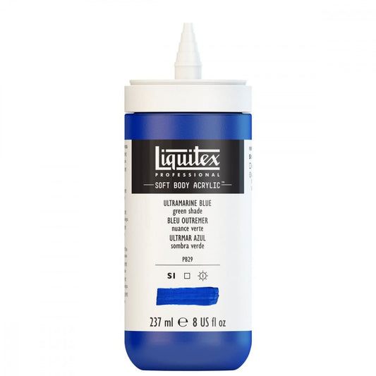 Tinta Acrílica Liquitex Soft Body 237ml S1 380 Ultramarine Blue Green Shade