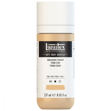Tinta Acrílica Liquitex Soft Body 237ml S1 434 Unbleached Titanium