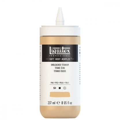 Tinta Acrílica Liquitex Soft Body 237ml S1 434 Unbleached Titanium