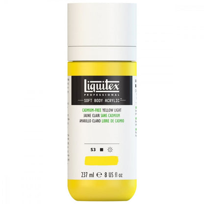 Tinta Acrílica Liquitex Soft Body 237ml S3 889 Cadmium Free Yellow Light 
