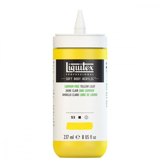 Tinta Acrílica Liquitex Soft Body 237ml S3 889 Cadmium Free Yellow Light 