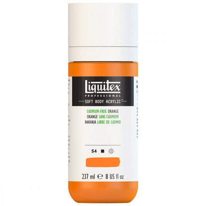 Tinta Acrílica Liquitex Soft Body 237ml S4 892 Cadmium Free Orange