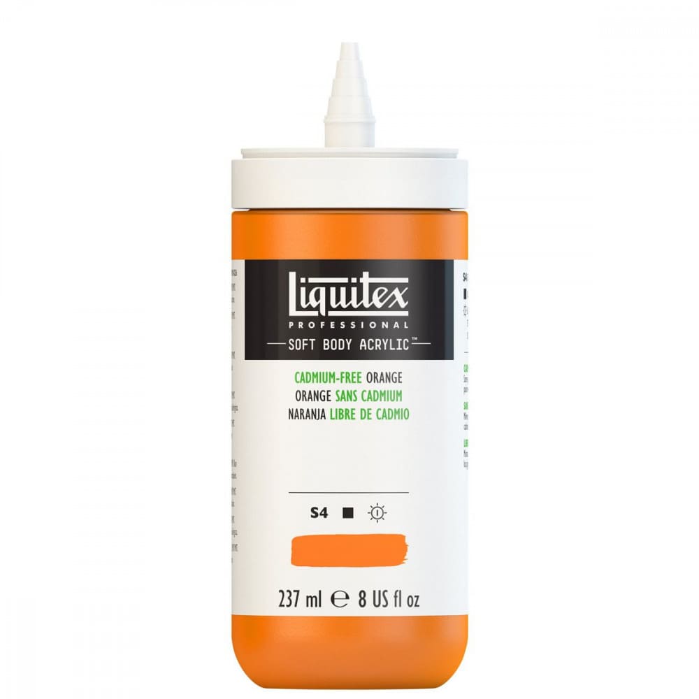 Tinta Acrílica Liquitex Soft Body 237ml S4 892 Cadmium Free Orange