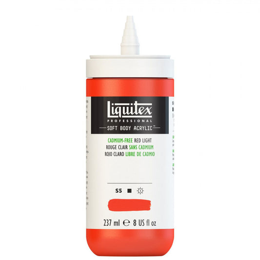 Tinta Acrílica Liquitex Soft Body 237ml S5 893 Cadmium Free Red Light