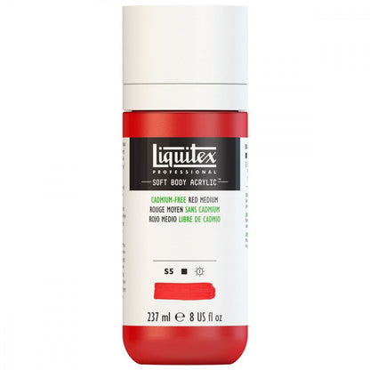 Tinta Acrílica Liquitex Soft Body 237ml S5 894 Cadmium Free Red Medium