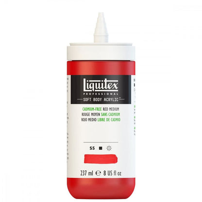 Tinta Acrílica Liquitex Soft Body 237ml S5 894 Cadmium Free Red Medium