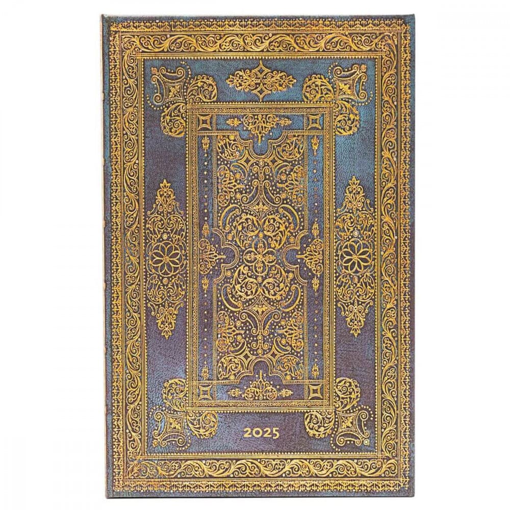 Agenda 2025 Paperblanks Maxi Capa Dura Blue Luxe