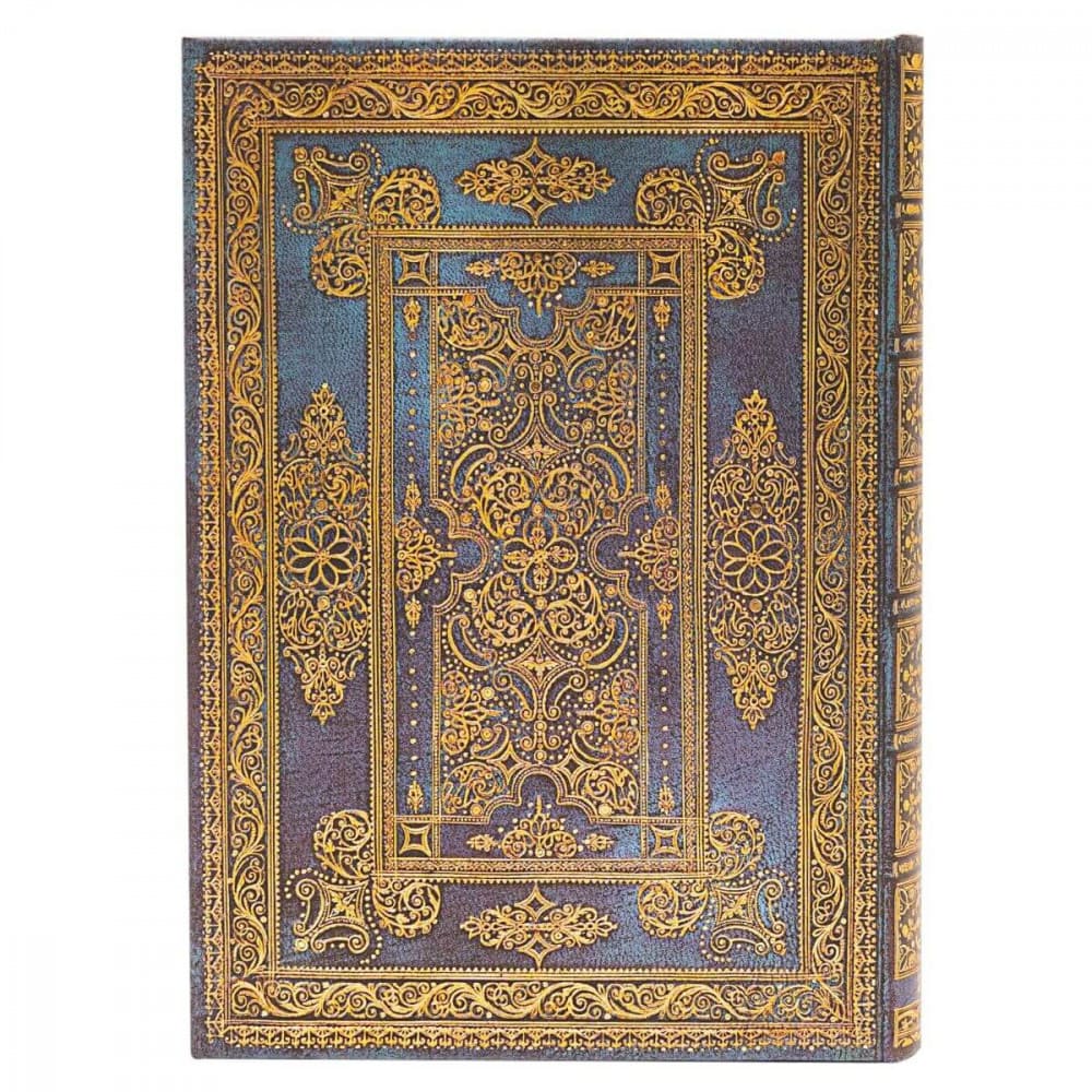 Agenda 2025 Paperblanks Midi Capa Dura Blue Luxe