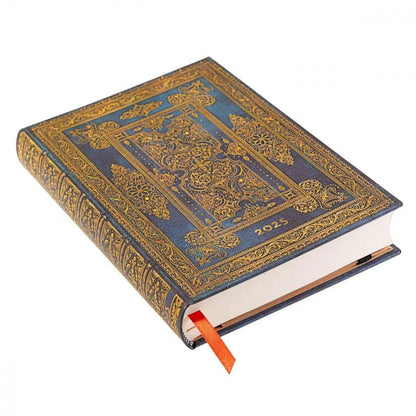 Agenda 2025 Paperblanks Midi Capa Dura Blue Luxe