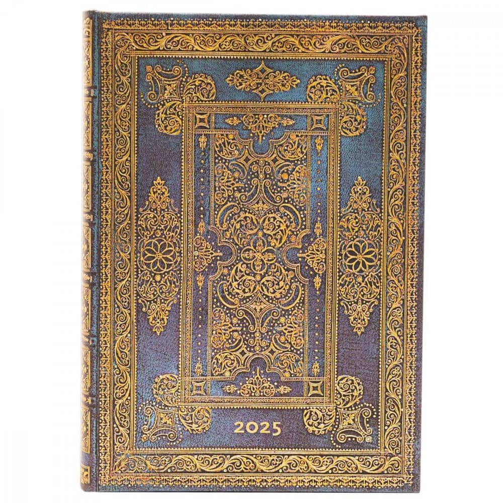 Agenda 2025 Paperblanks Midi Capa Dura Blue Luxe