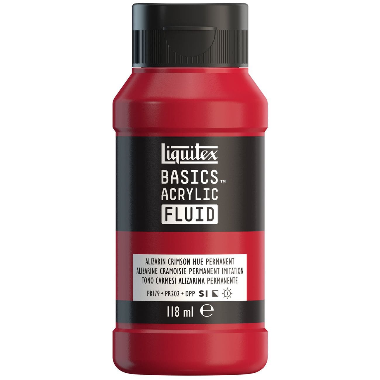 Tinta Acrílica Liquitex Basics Fluída 118ml Alizarin Crimson Permanent Hue