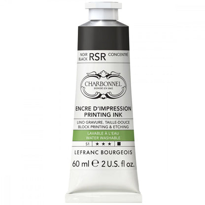Tinta Para Gravura Aqua Wash Charbonnel 60ml S1 289 Black RSR