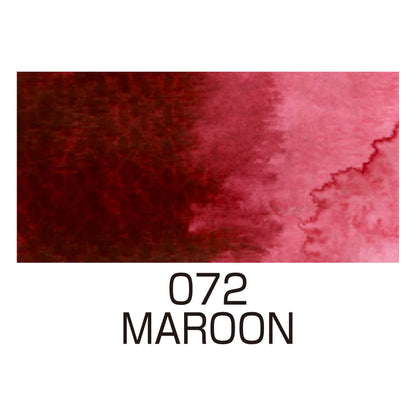 Aquarela Kuretake Gansai Tambi Maroon 072