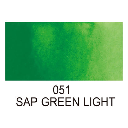 Aquarela Kuretake Gansai Tambi Sap Green Light 051