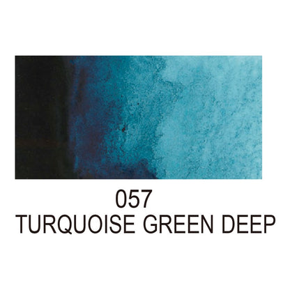 Aquarela Kuretake Gansai Tambi Turquoise Green Deep 057