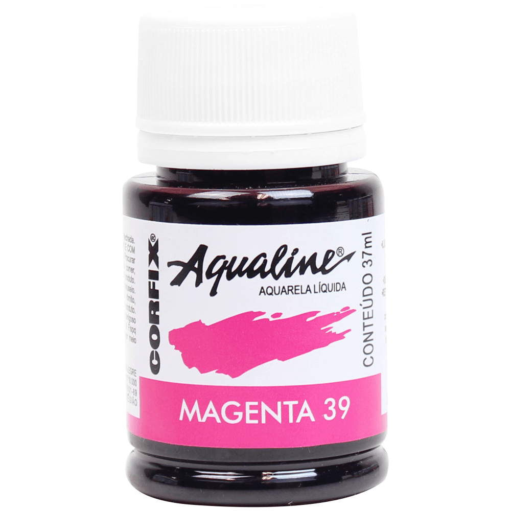 Aqualine Aquarela Líquida 39 Magenta 37ml Corfix