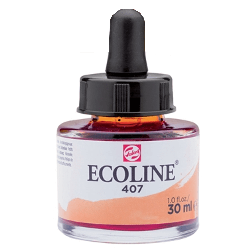 Aquarela Líquida Ecoline Talens 30ml 407 Deep Ochre