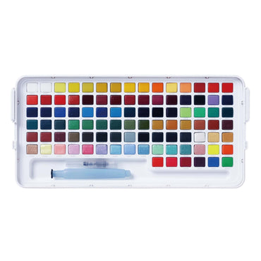 Tinta Aquarela em Pastilha KOI Sakura 96 Cores