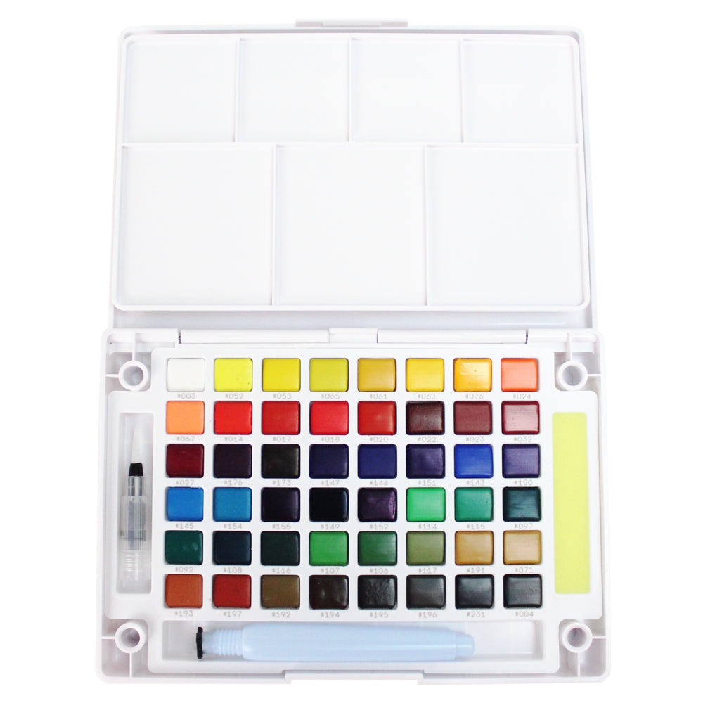 Aquarela em Pastilha KOI Sakura 48 Cores