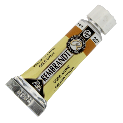 Tinta Aquarela Rembrandt 10 ml 227 Amarelo Ocre S.1