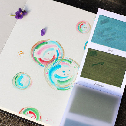 Aquarela Viviva Colorsheets Mettalic 10 Peças