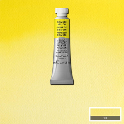 Tinta Aquarela Profissional Winsor & Newton Tubo 5ml S3 025 Bismuth Yellow
